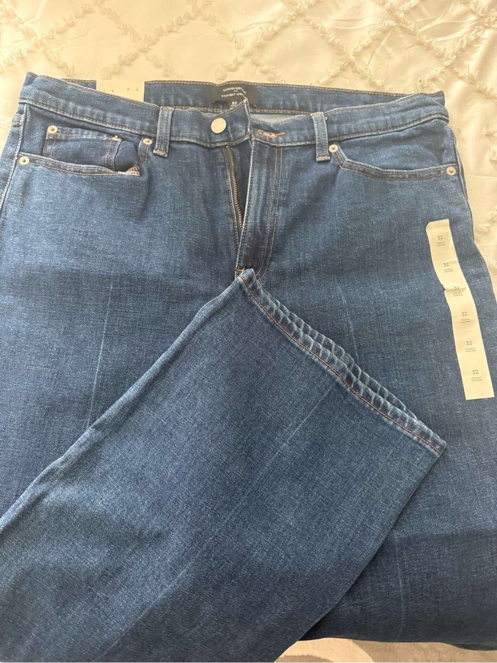 Banana republic straight high rise NWT jeans